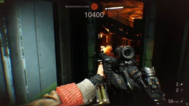 Wolfenstein II The New Colossus Combat Simulations - Area 52 (Platinum Medal) смотреть онлайн