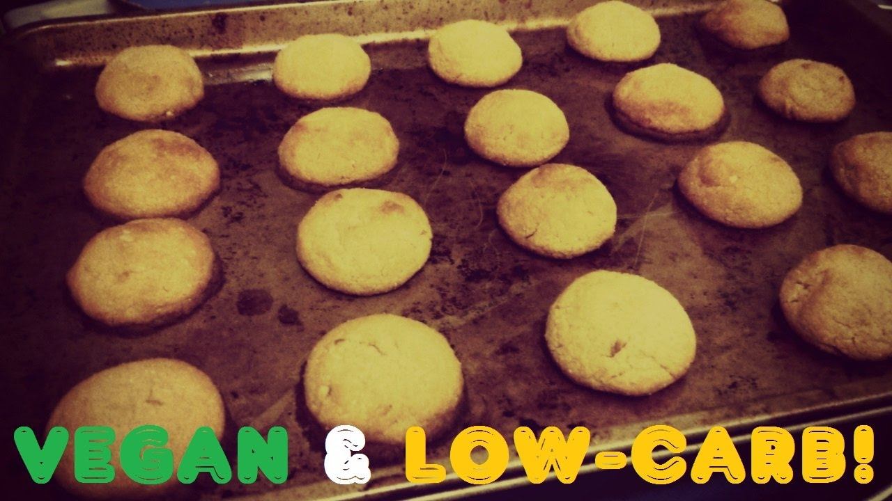 Vegan Low-Carb High-Protein Peanut Butter Cookies Recipe | Cory McCarthy смотреть онлайн