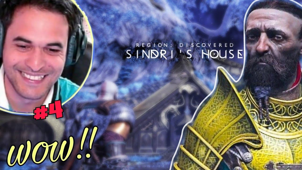 God of War RAGNAROK Hindi Gameplay Walkthrough Part 4 - Sindri's House смотреть онлайн