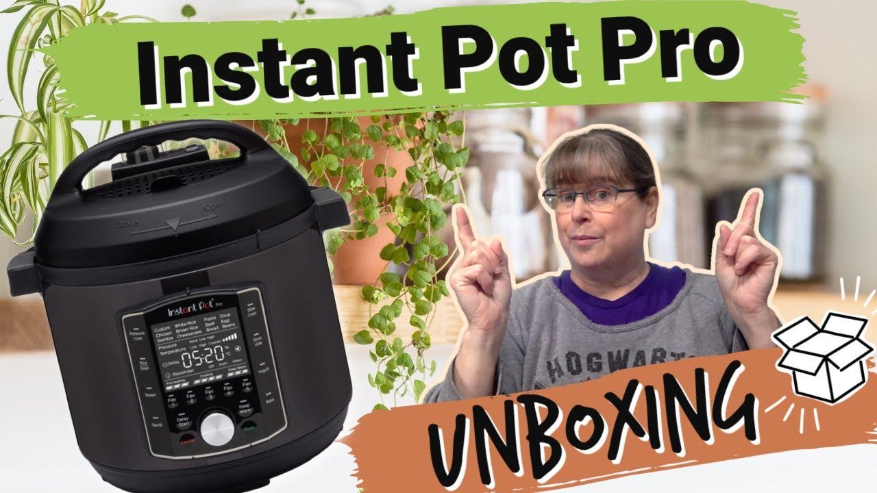 Unboxing Your Instant Pot Pro And The Infamous Water Test!