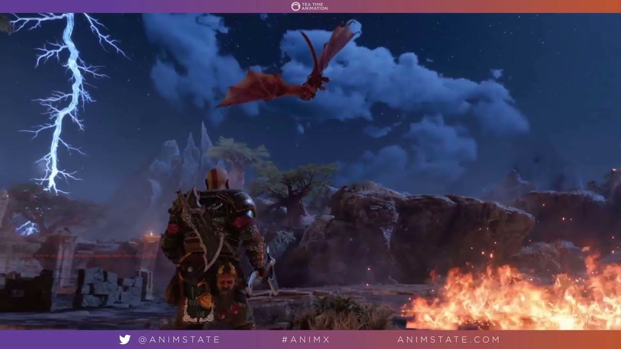 Animation Exchange 2023 | Air Dragons and the Systemic Flight System of 'God of War Ragnarok' смотреть онлайн