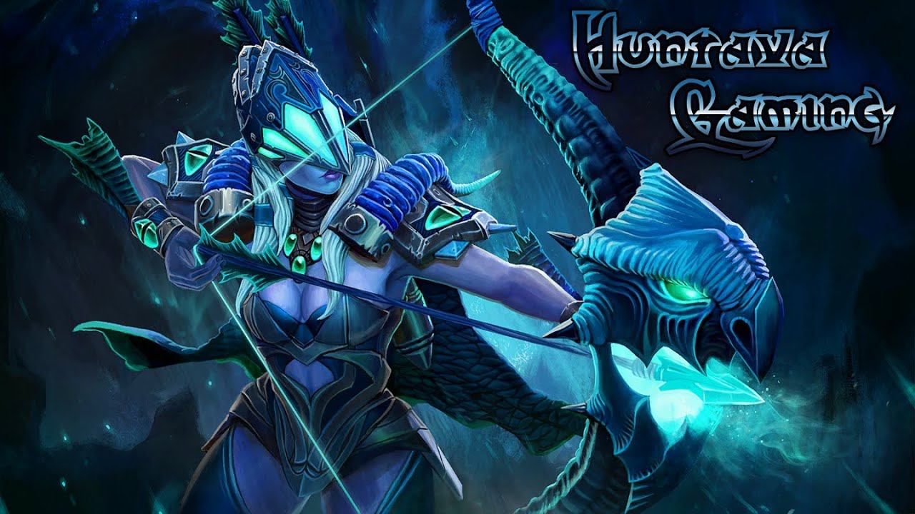 Dota 2 - Drow Ranger Full Gameplay