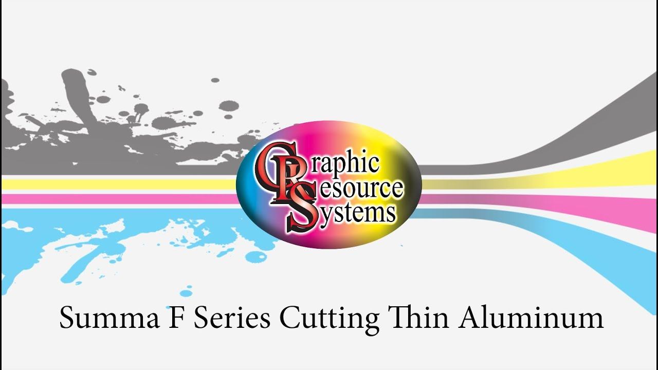 Summa F Series - Cutting Thin Aluminum смотреть онлайн