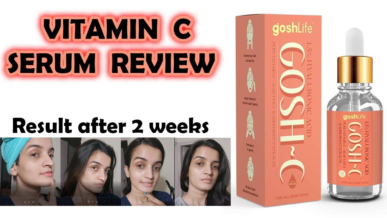 GoshLife gosh c vitamin c serum review | Lifeadds смотреть онлайн