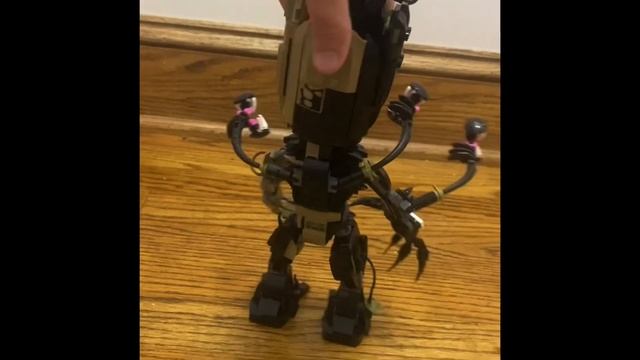 lego marvel venomized groot and Star Wars stormtrooper mech смотреть онлайн