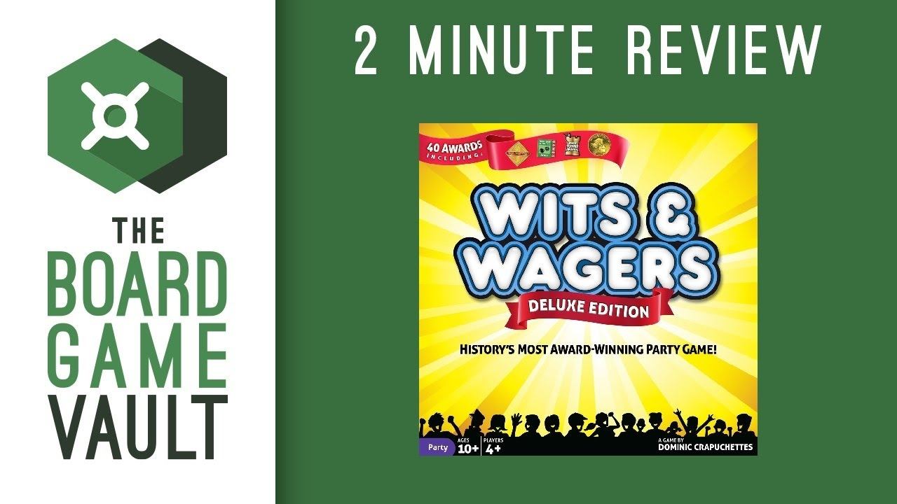 Wits and Wagers Deluxe - 2 Minute Review смотреть онлайн