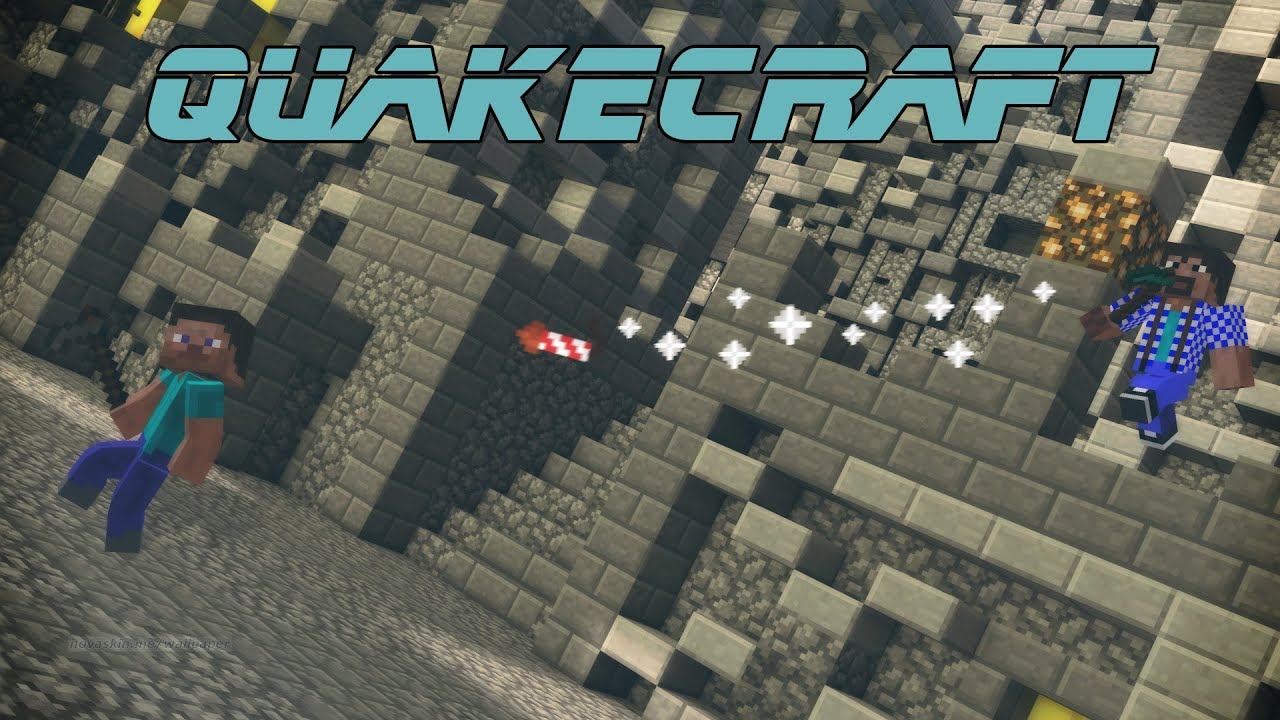 Мини игры | QuakeCraft |#135 Катаю с сабами смотреть онлайн