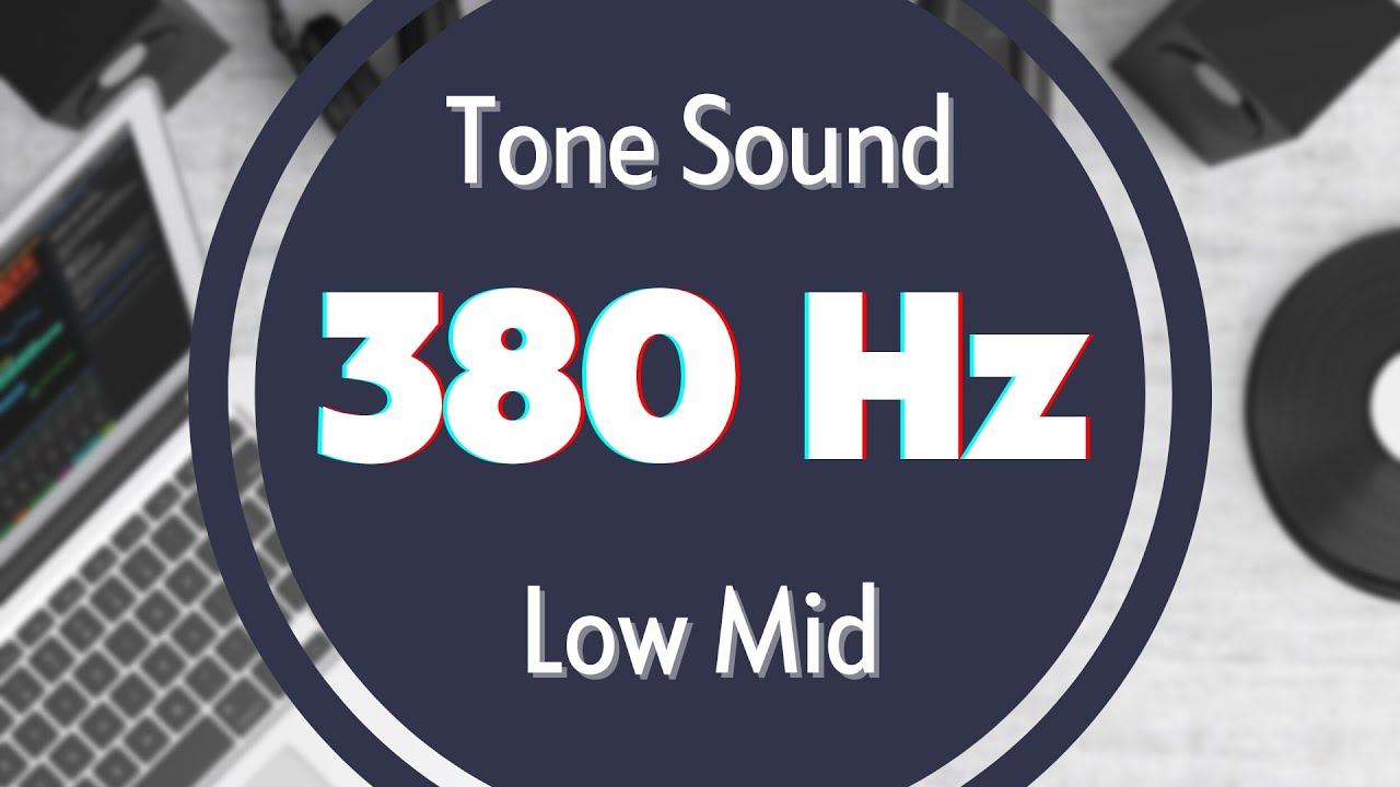 380 Hz Frequency Sound. Tone Audio Signal. Sine Waveform. Low MID смотреть онлайн