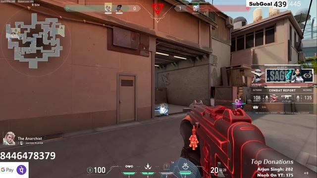 Valorant Live Stream | BATTLE POOJA ❤ | join !discord !id !playlist смотреть онлайн