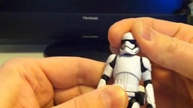 Star Wars The Force Awakens First Order Stormtrooper Action Figure Review смотреть онлайн