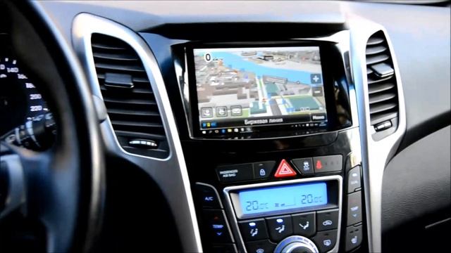 Установка планшета Pipo X8 в Hyndai i30 смотреть онлайн