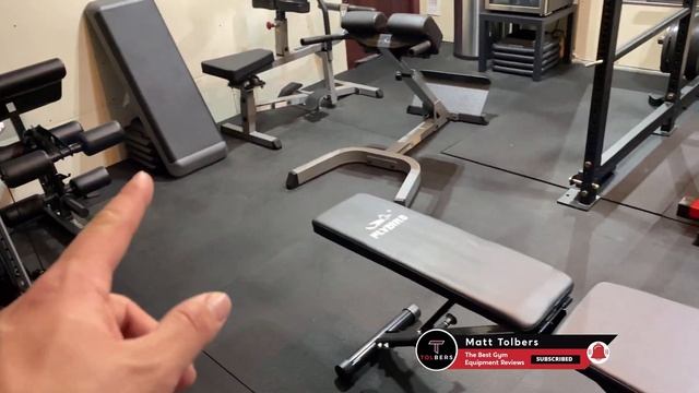 BEST ADJUSTABLE WEIGHT BENCH UNDER $200 - FlyBird Foldable Adjustable Workout Bench Garage Home Gym