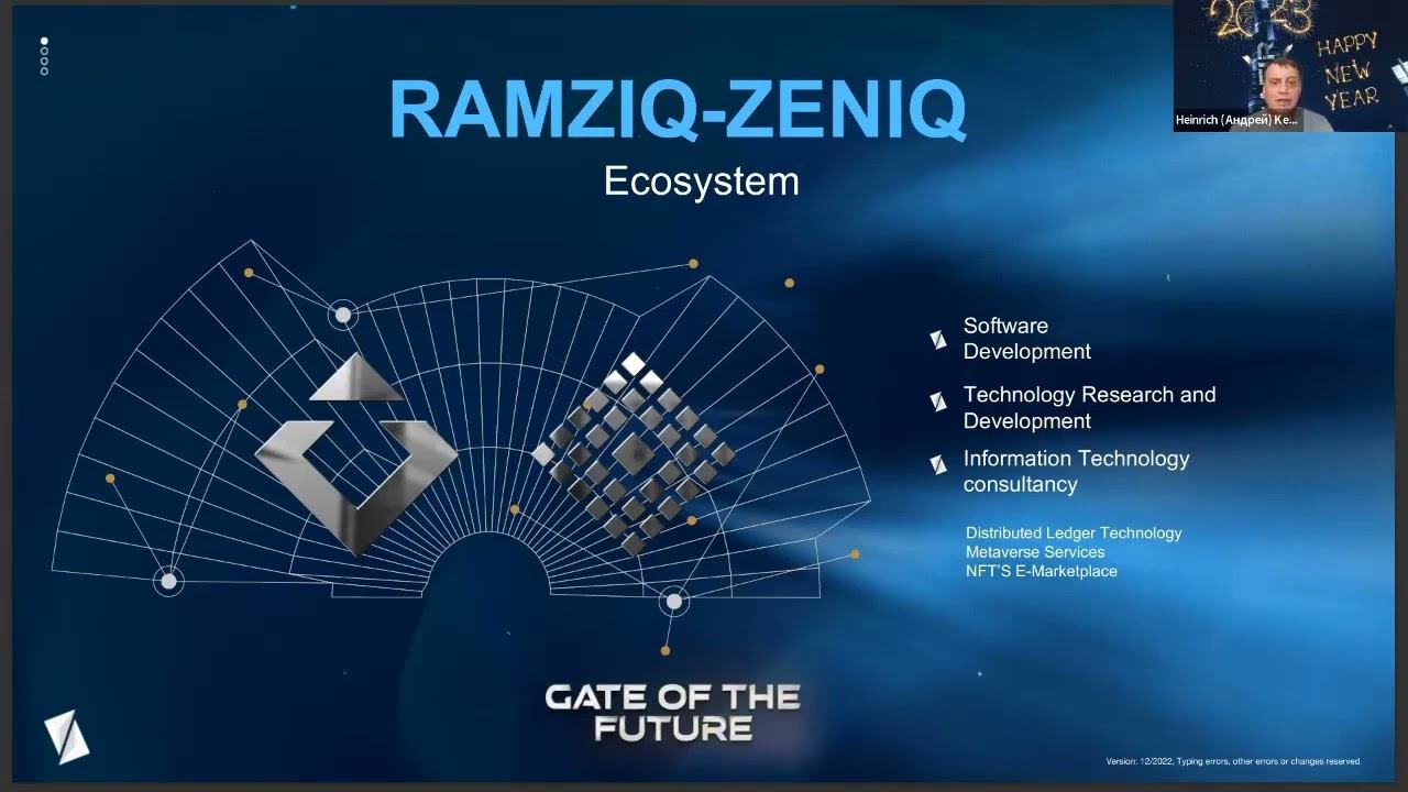RU Первая презентация SAFIR 2023 экосистема RAMZIQ технология ZENIQ смотреть онлайн