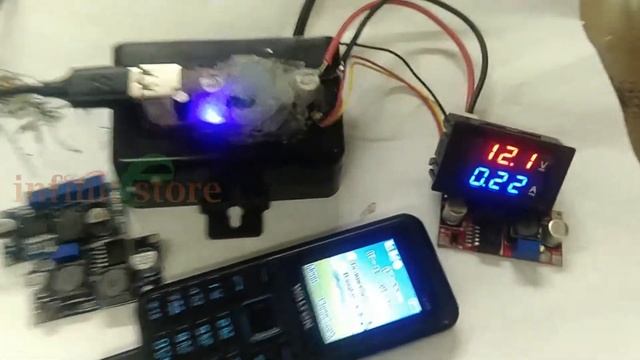 DC 100V 10A Power Meter Connection diagram with load test смотреть онлайн