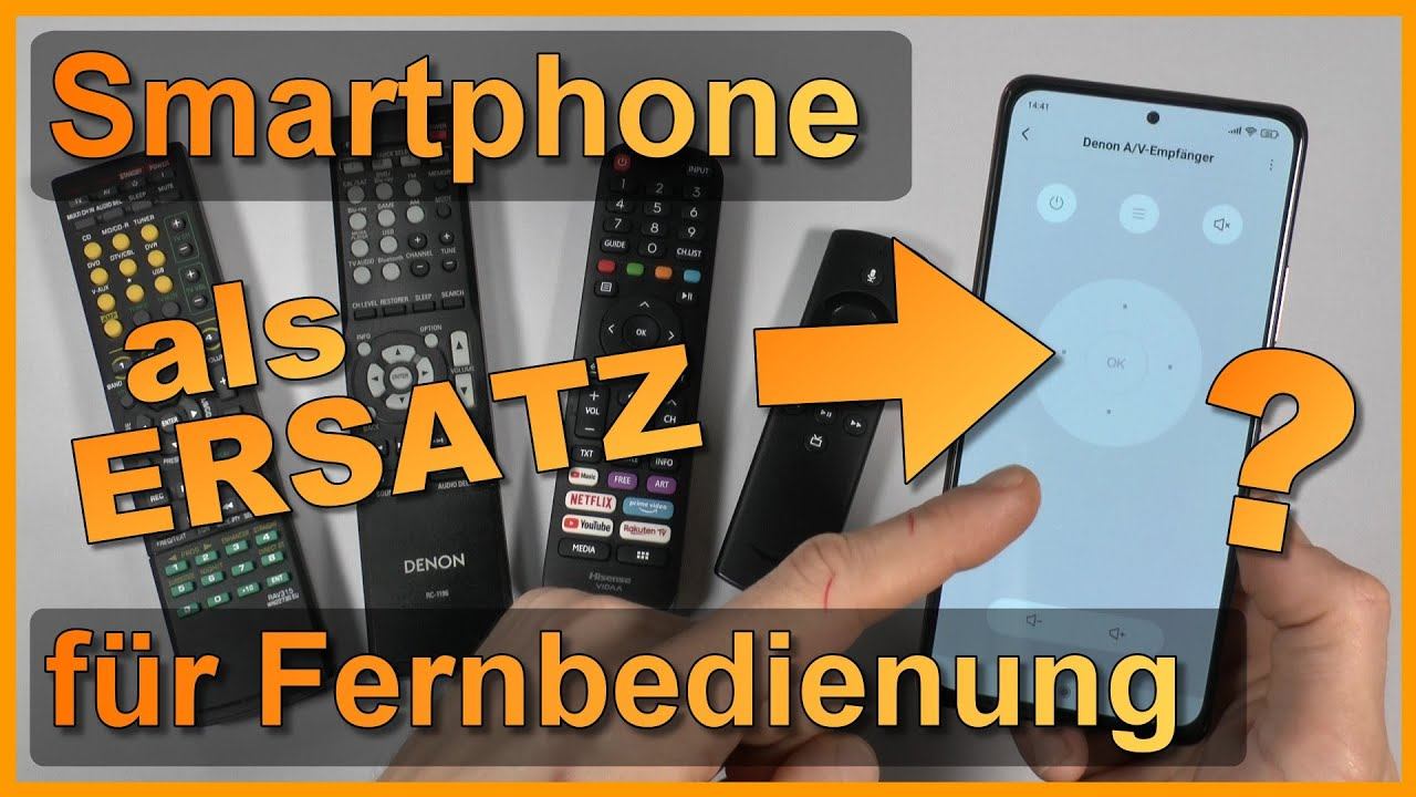 Smartphone als Fernbedienung nutzen (für TV-Gerät, AV-Receiver & vieles mehr) смотреть онлайн