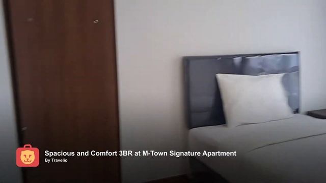 Room Tour Spacious and Comfort 3BR at M-Town Signature Apartment смотреть онлайн