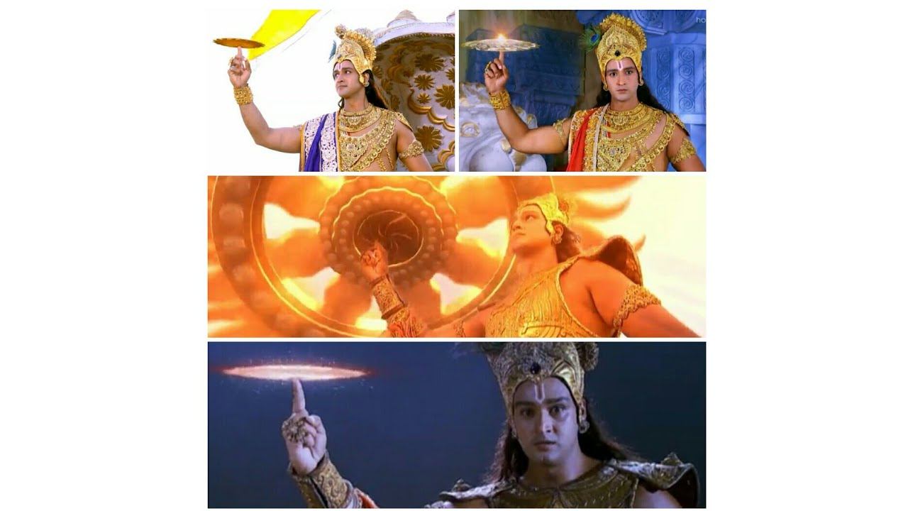 Krishna Sudarshan chakra use all sence_ shree krishna govind hare murari HD (1080hp) смотреть онлайн
