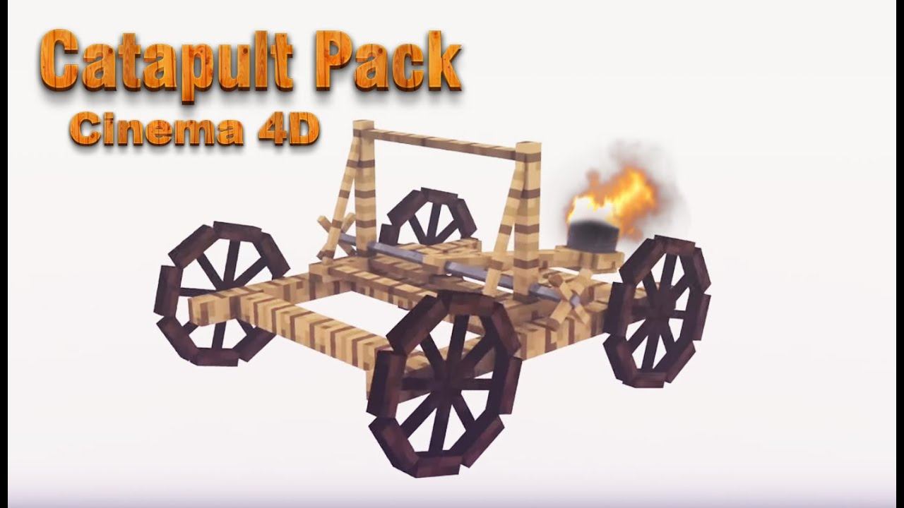 Minecraft Catapult Pack [Cinema 4D] смотреть онлайн