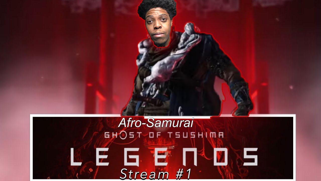 Afro-Samurai, Ghost of Tsushima Legends First Stream!! смотреть онлайн