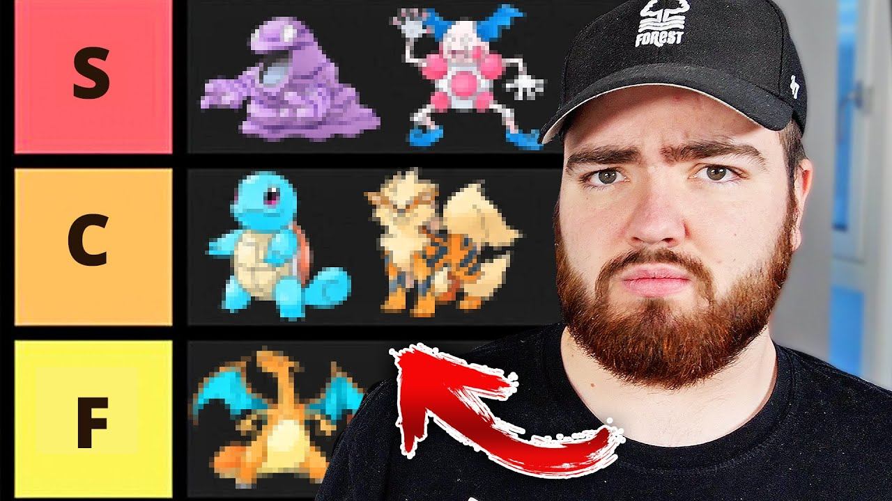 The ULTIMATE Gen 1 Pokemon Tier List смотреть онлайн