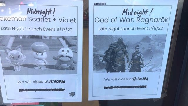 GameStop midnight events: God of War Ragnarok, Pokemon Scarlet and Violet смотреть онлайн