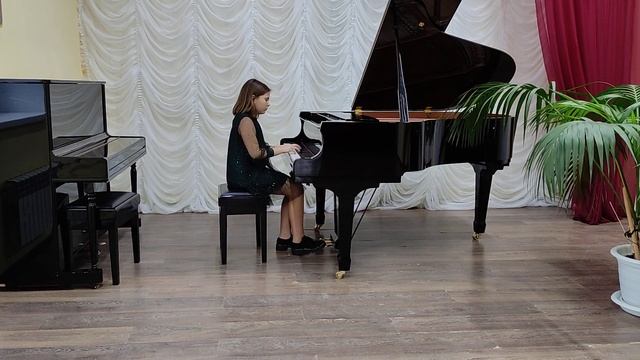 Й.Бюргмюллер Этюд Op.100 №16 Исполняет Судьина Надежда смотреть онлайн