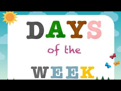 Days of the Week Song - 7 Days of the Week – Nursery Rhymes & Children's Songs смотреть онлайн