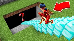 КУДА ВЕДЕТ СЕКРЕТНАЯ ЛЕСТНИЦА ЛЕДИ БАГ И СУПЕР КОТ В МАЙНКРАФТ   МУЛЬТИК НОВЫЕ СЕРИИ