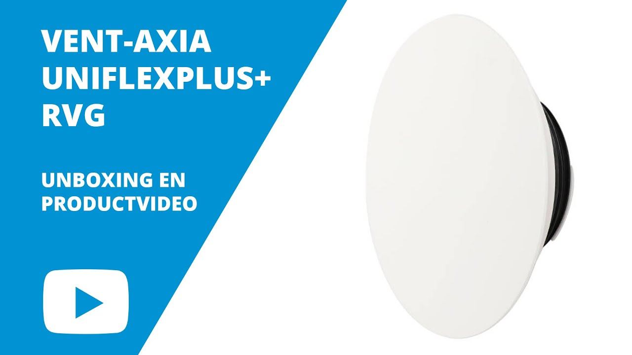 Vent-Axia UniflexPlus+ RVG Ventiel | Productvideo смотреть онлайн