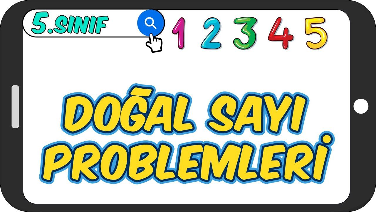 Doğal Sayı Problemleri "Detaylı Soru Çözümü" 📘 5.Sınıf Matematik #2023 смотреть онлайн