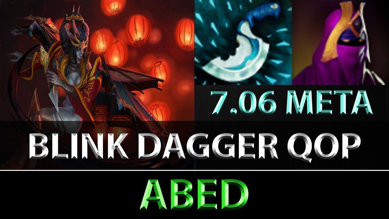 Abed [Queen of Pain] Blink Dagger Build What? ► Dota 2 7.06e смотреть онлайн