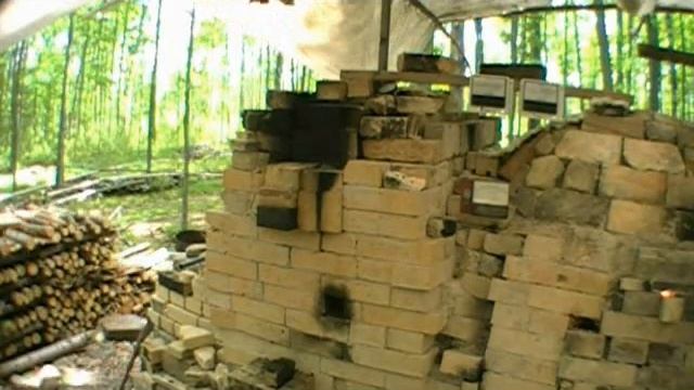 U.P. Woodfired Kiln 2nd. Firing part 8 2075°F.wmv смотреть онлайн
