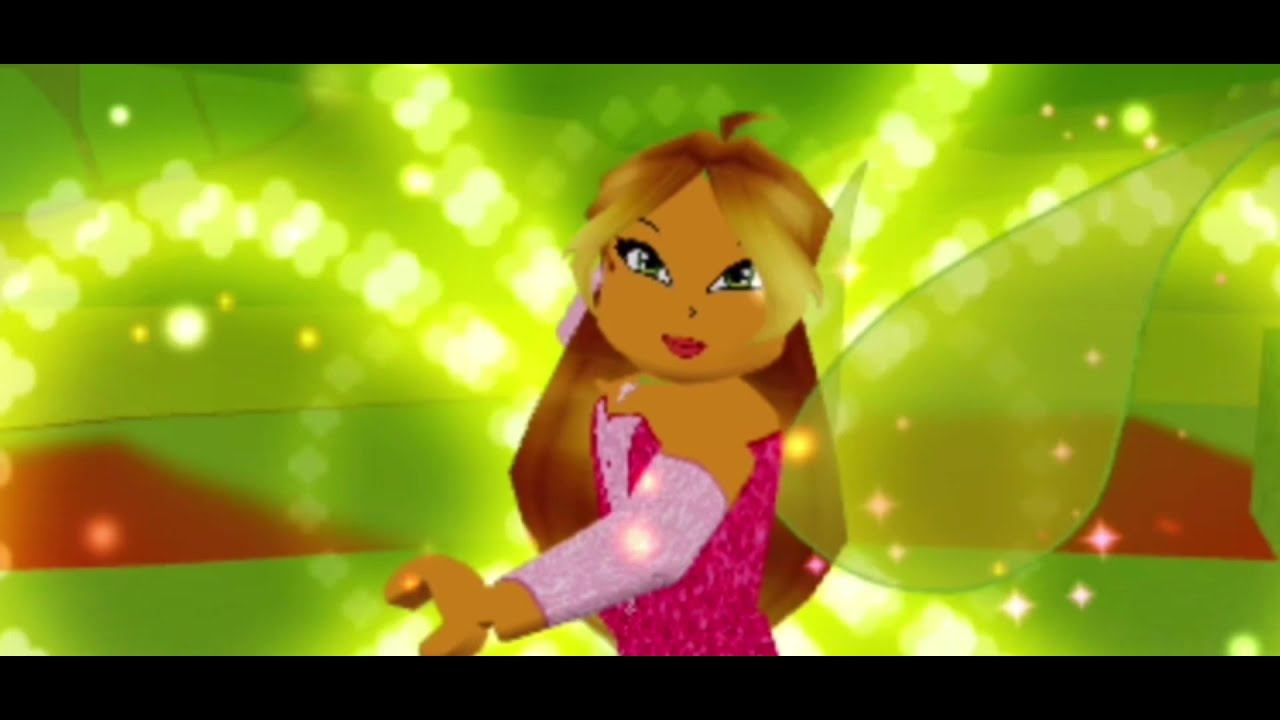 Angelix Club ROBLOX - Bloom, Stella & Flora MAGIC WINX Transformation смотреть онлайн