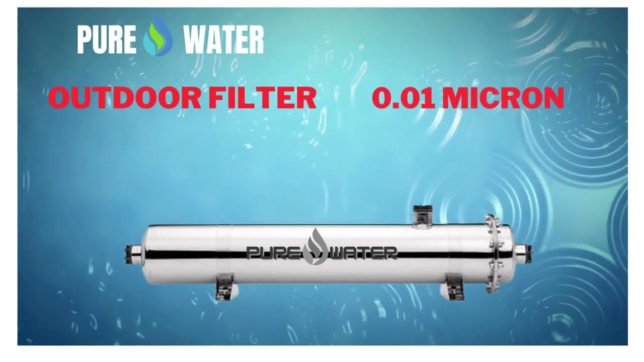 UF Membrane 0.01 Micron Ultrafiltration Water Purifier System смотреть онлайн