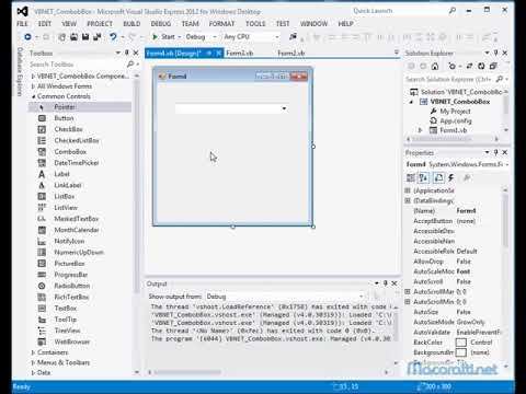 VB NET AULA 34 2 Combobox 2 смотреть онлайн