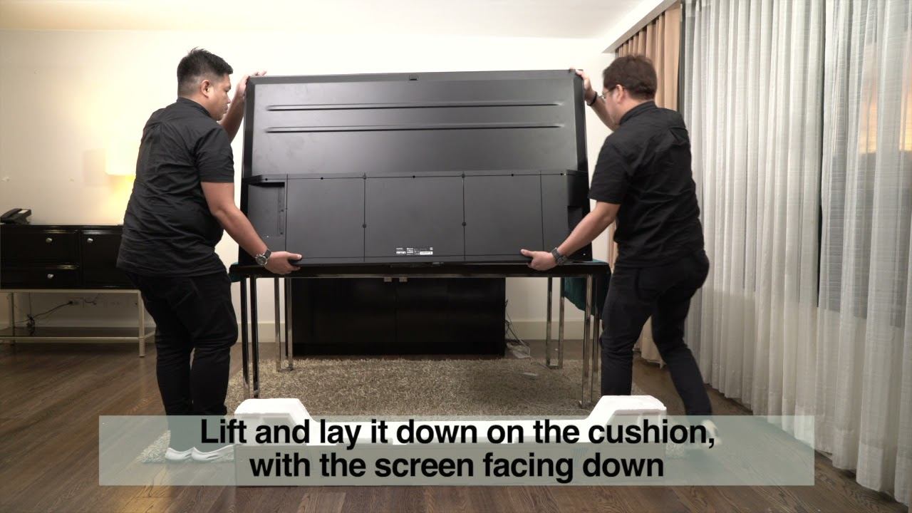How to Install the Bases of the Huawei Vision S смотреть онлайн