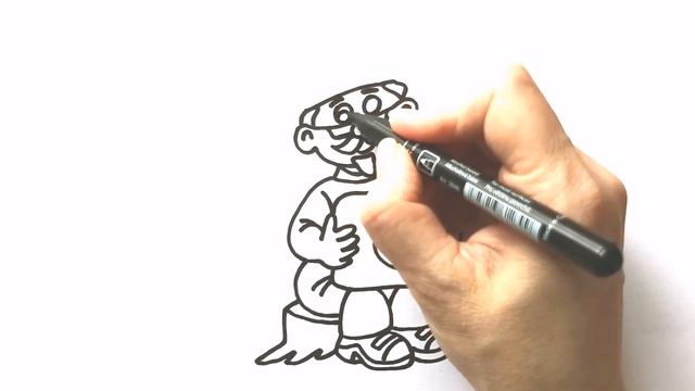 Как нарисовать ДОКТОРА / раскраска для детей / Нарисуй Ка смотреть онлайн