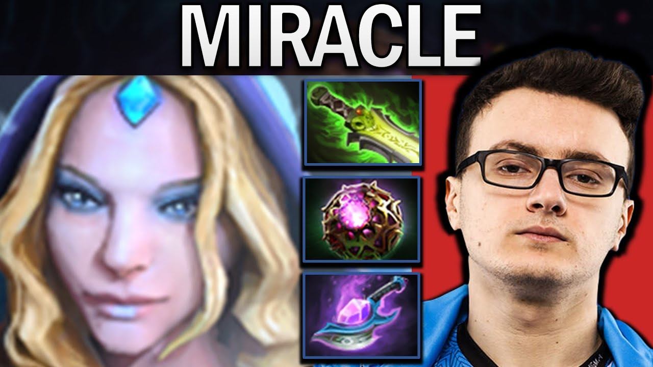 Crystal Maiden Dota 2 Miracle with Ethereal and 17 Kills смотреть онлайн