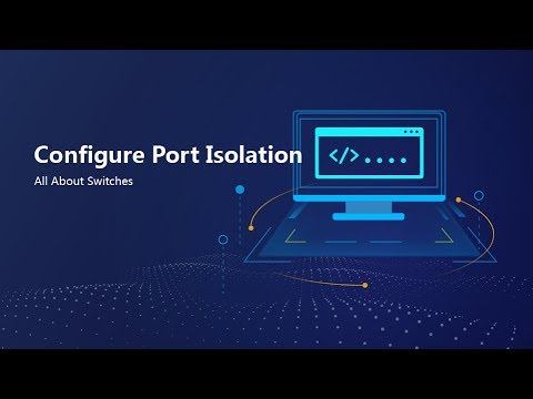 HUAWEI S Series Switch-Configure Port Isolation