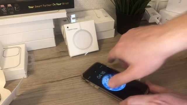 Зарядка Magsafe Charger для iPhone/товарка/товарочка/гаджеты/Китай/аксессуары смотреть онлайн