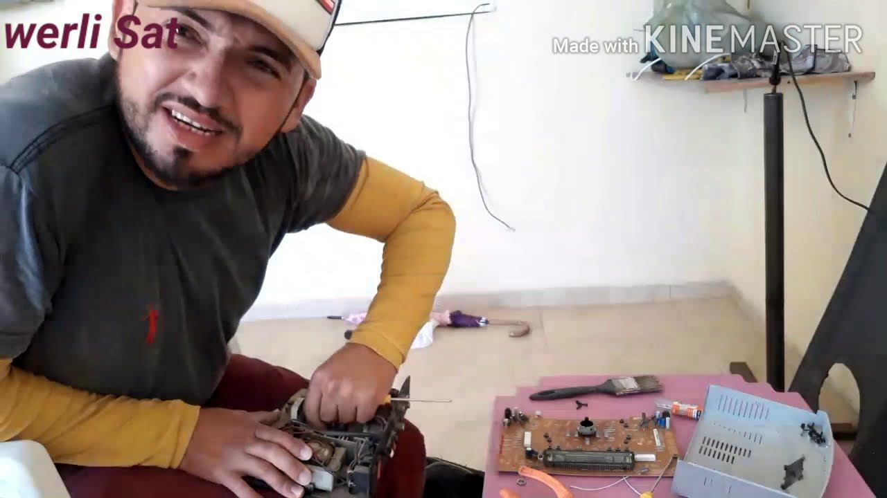 Trocando botões do receptor смотреть онлайн