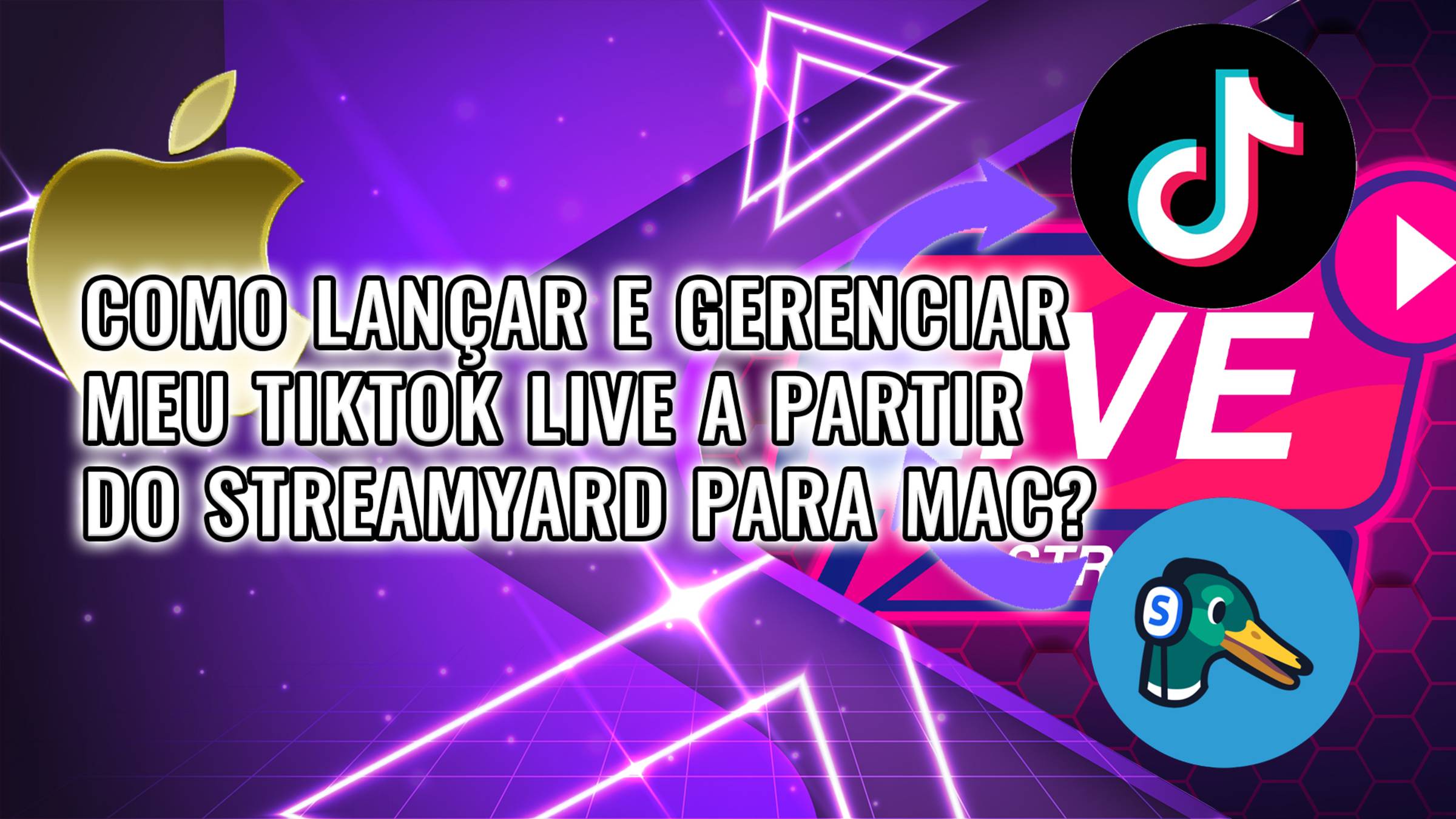 Como posso obter a minha chave de transmissão tiktok e utilizá-la no Streamyard em 2024 para MAC? смотреть онлайн