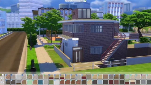 Я ПОСТРОИЛА МНОГОКВАРТИРНЫЙ ДОМ В СИМС 4 / отстраиваю город с нуля / SpeedBuild