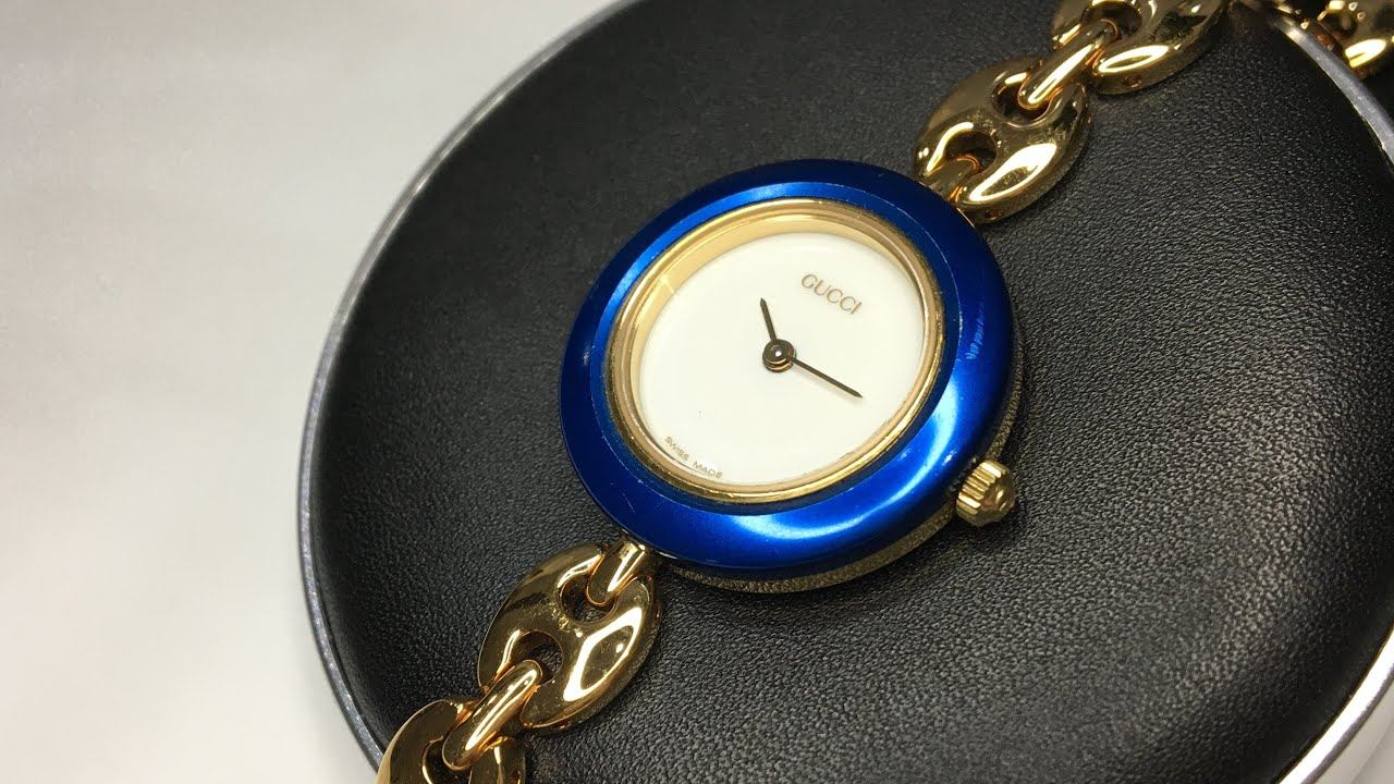 TUTORIAL Gucci watch 11/12.2 Quick Battery Change смотреть онлайн
