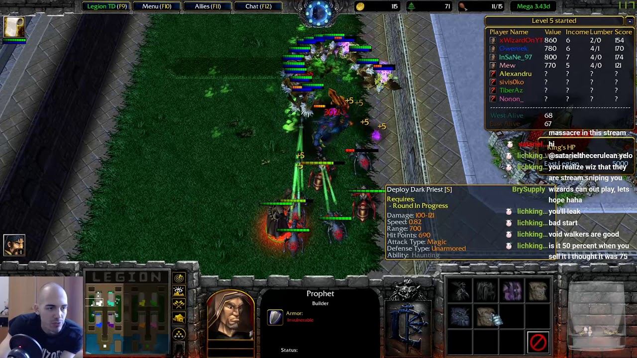 Warcraft 3 | Legion TD Mega 3.43d | Serious Game смотреть онлайн