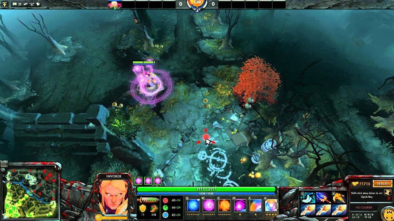 Dota 2 Invoker-combos смотреть онлайн