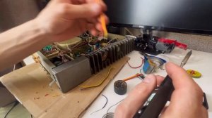 Амфитон 35у-101с. Замена регулятора громкости на Alps.