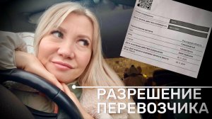 Как получить РАЗРЕШЕНИЕ ПЕРЕВОЗЧИКА, чтобы легально работать в такси.