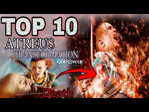 TOP 10 Atreus Animals Transformations Scenes - God Of War Ragnarok PS5 2022 смотреть онлайн