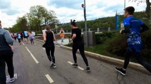 Московский марафон. Дистанция 5 км. Первый забег 2024.